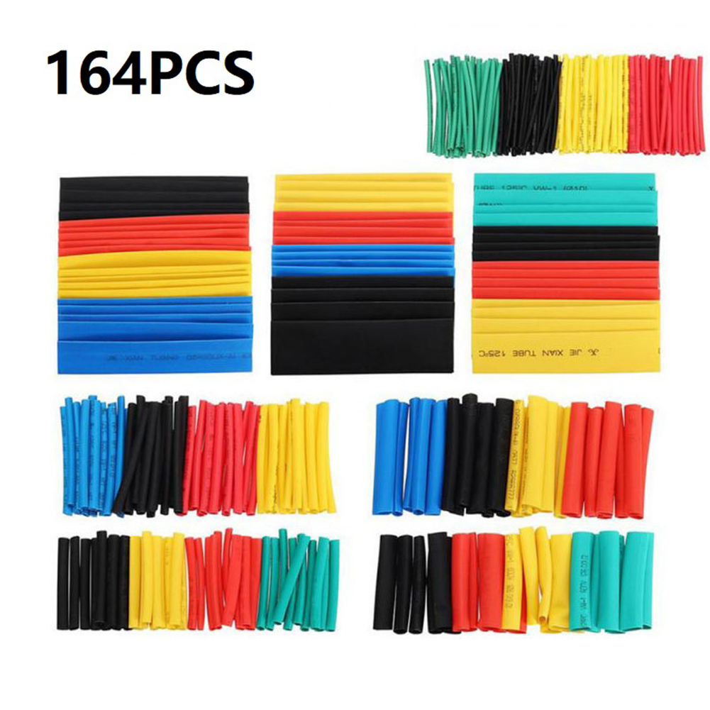 164pcs Heat Shrink Tube Kit Th - Sleeved Cable Kit review and price