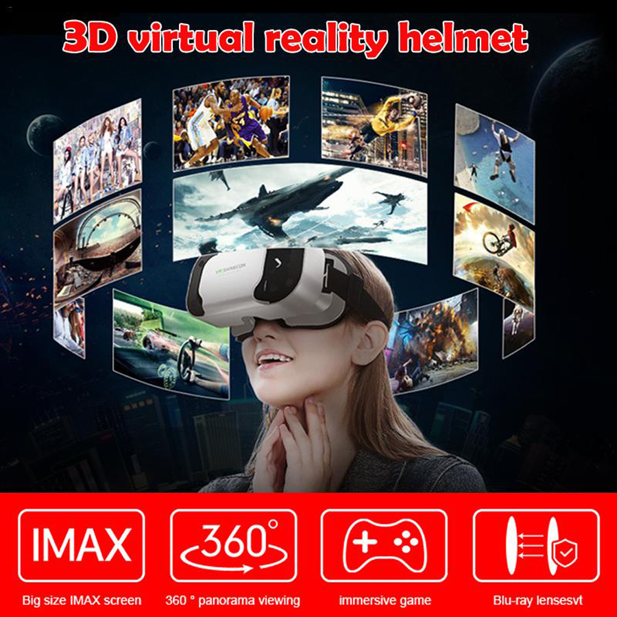 Shinecon VR Glasses 3D Headset - Gaming Accessories For 8 Year Old review and price
