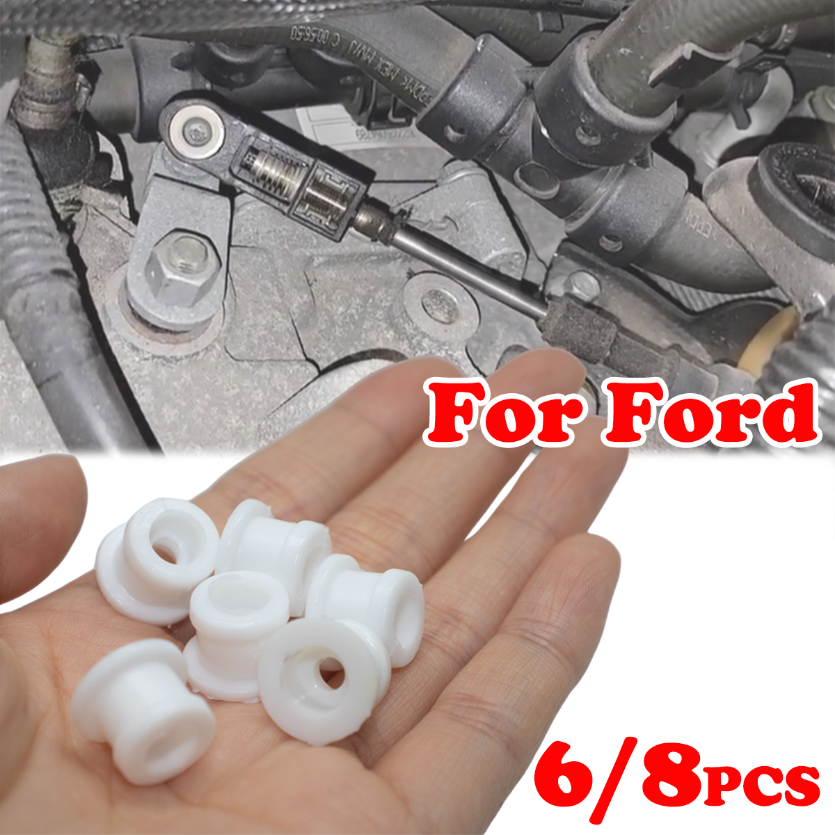 6/8pcs Shifter Cable Bushing F - Sleeved Cable Kit review and price