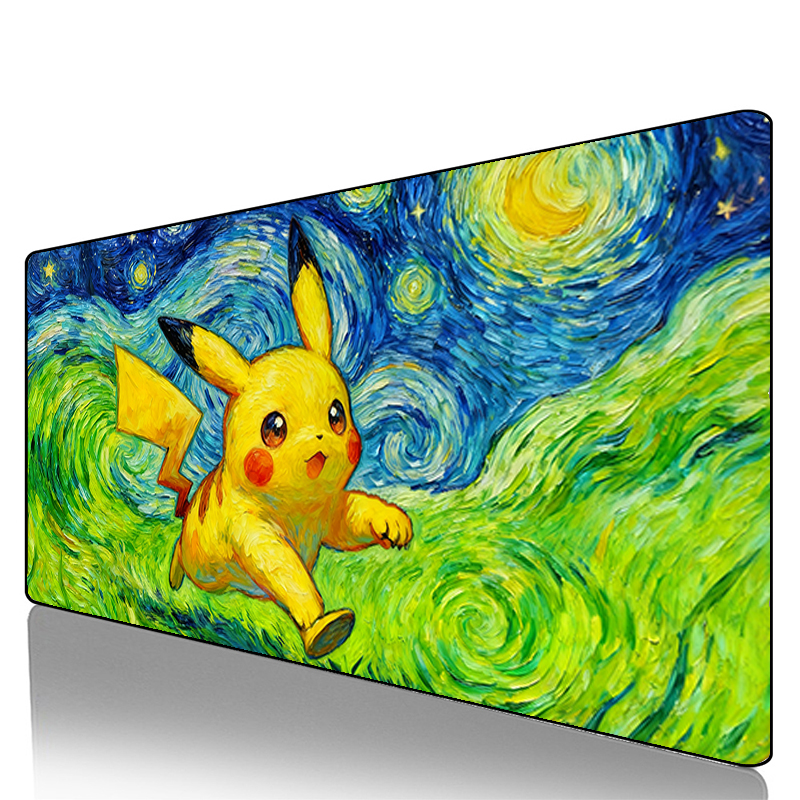 Mouse Pad Pokemon Pikachu Geng - Gaming Accessories Laptop review and price