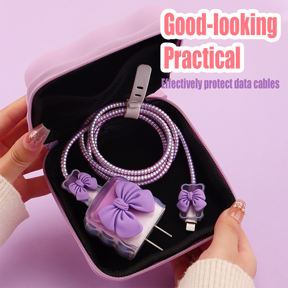 6PCS 3D Bow Protection Sleeve  - Sleeved Cable Kit review and price