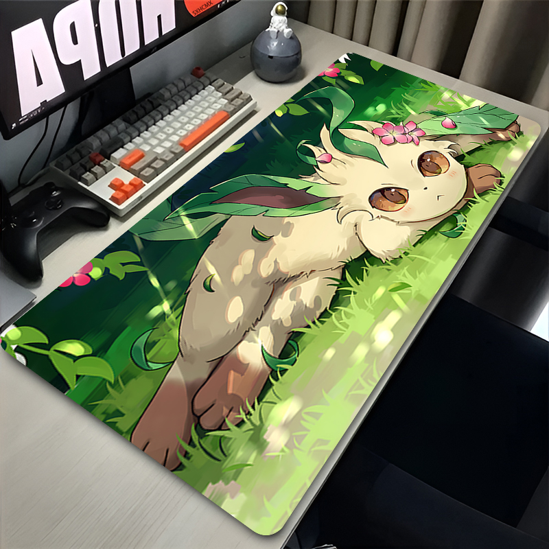Mouse Pad Gamer P-pokemon Leaf - Gaming Accessories Laptop review and price