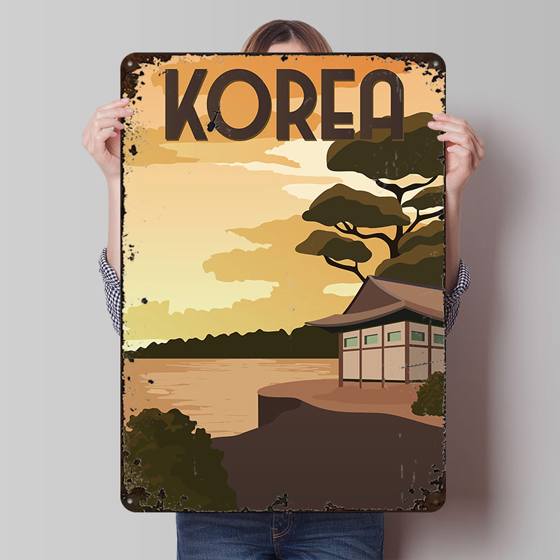 Korea Travel Printed Poster Cu - Gaming Accessories Korea review and price