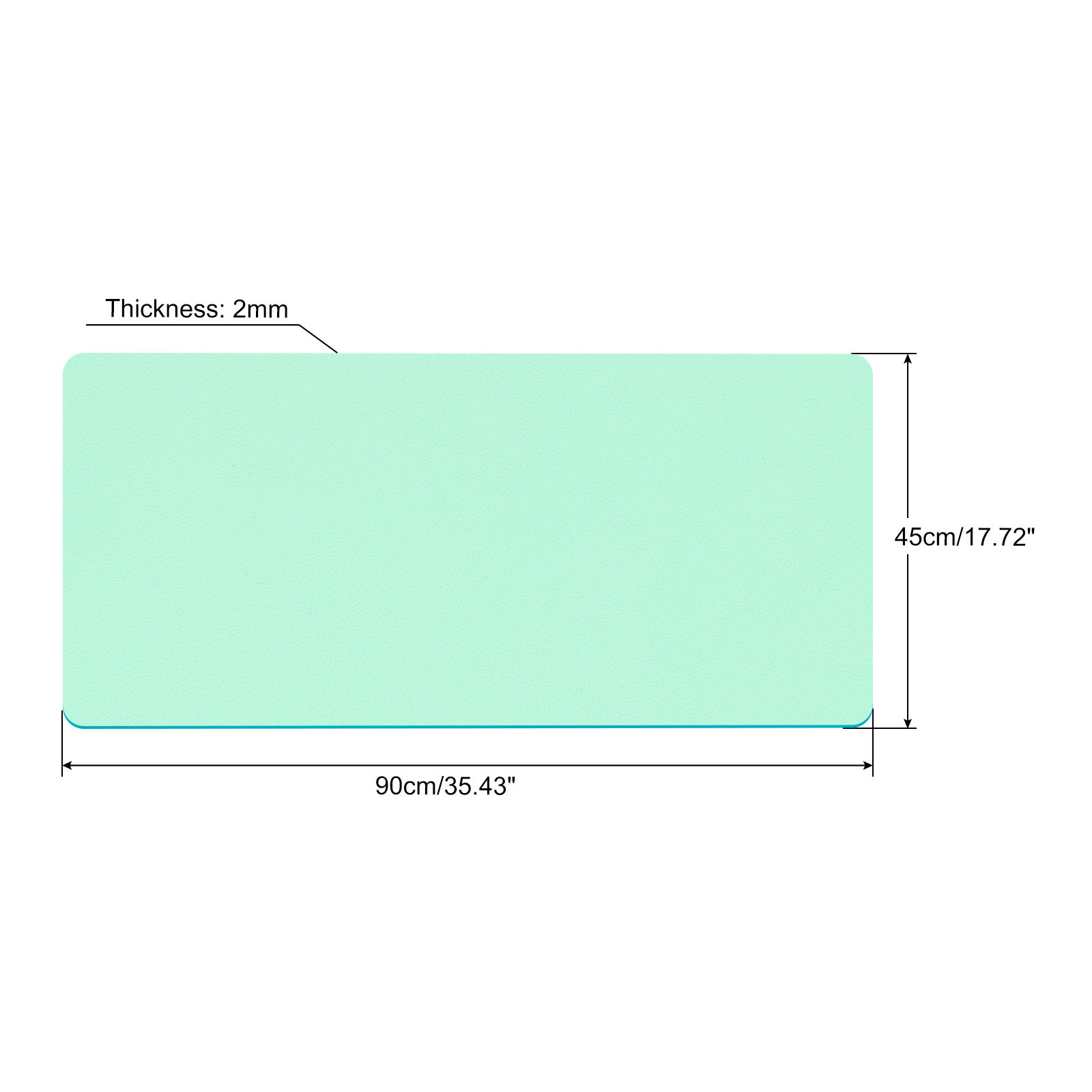 Office Desk Mat Protector PU L - Gaming Office Accessories review and price
