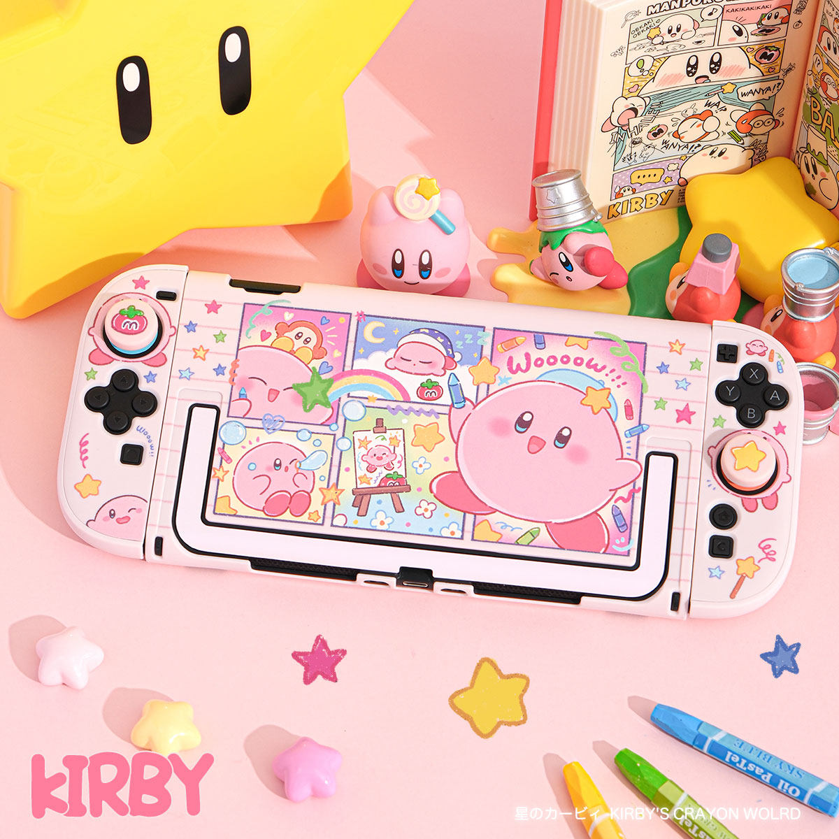 Kirby Switch 2 Gen Split Prote - Gaming Accessories For 8 Year Old review and price