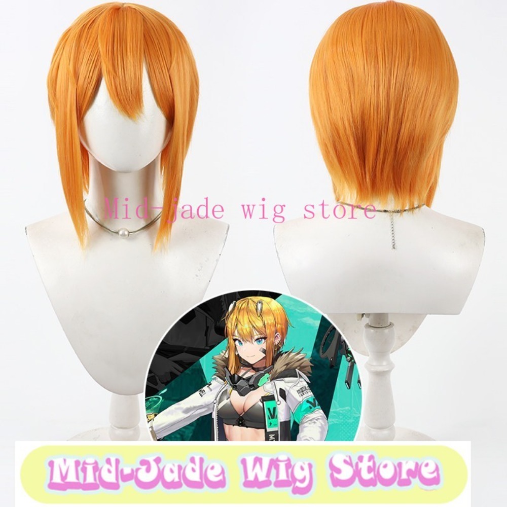 Maxwell Cosplay Wig Orange Sho - Gaming Accessories Korea review and price