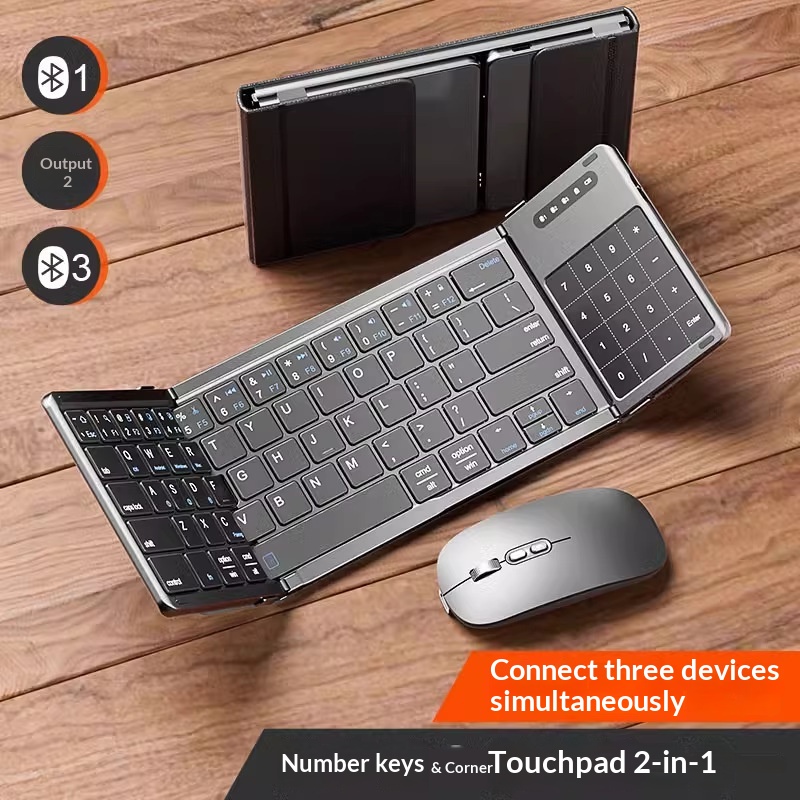 Mengzu Tri Fold Wireless Bluet - Gaming Accessories Laptop review and price