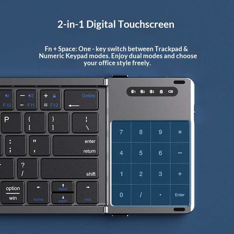 Mengzu Tri Fold Wireless Bluet - Gaming Accessories Laptop review and price