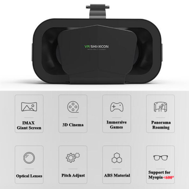 Shinecon Virtual Reality Viar  - Gaming Accessories For 8 Year Old review and price