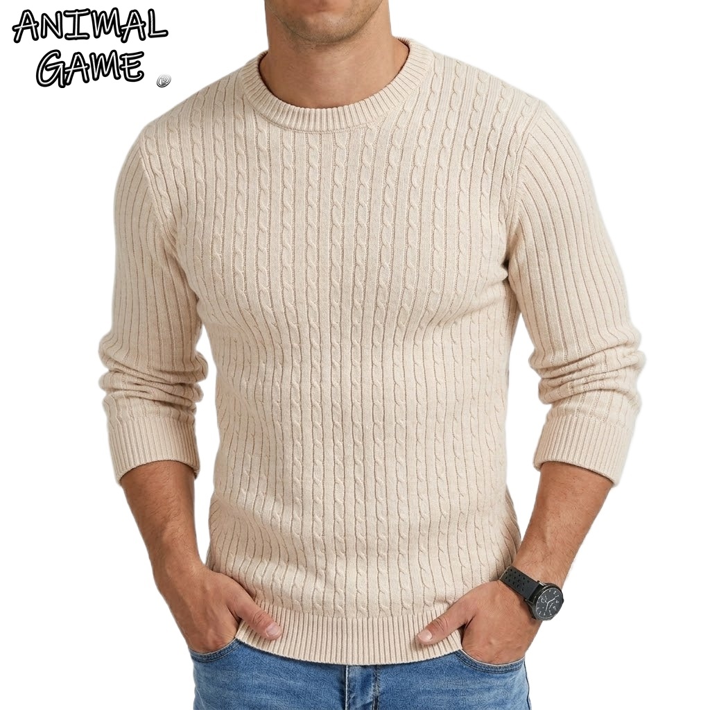 New Long Sleeve Crew Neck Swea - Sleeved Cable Kit review and price