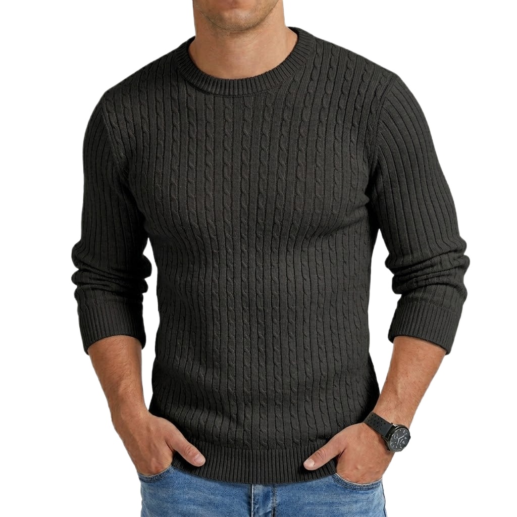 New Long Sleeve Crew Neck Swea - Sleeved Cable Kit review and price