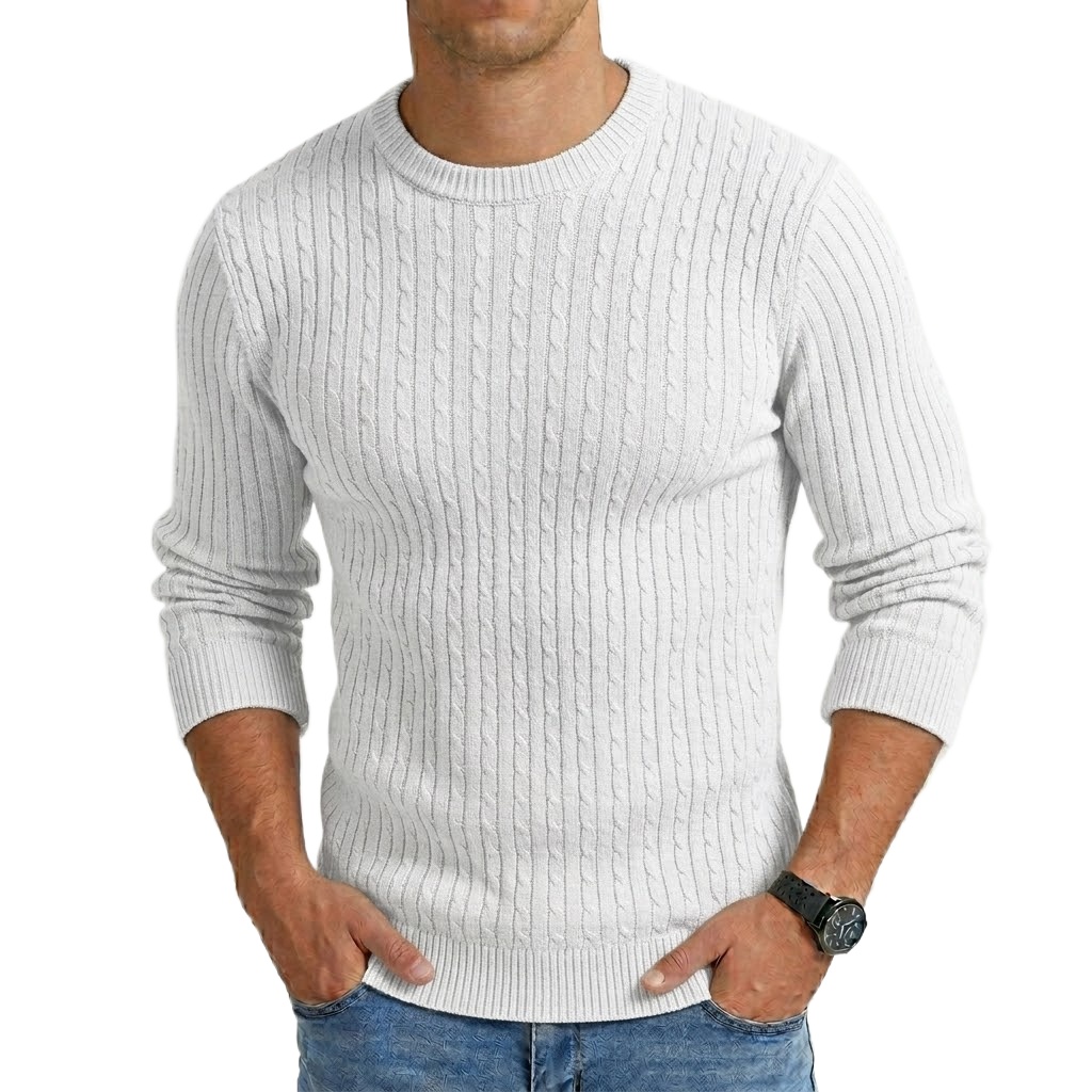 New Long Sleeve Crew Neck Swea - Sleeved Cable Kit review and price